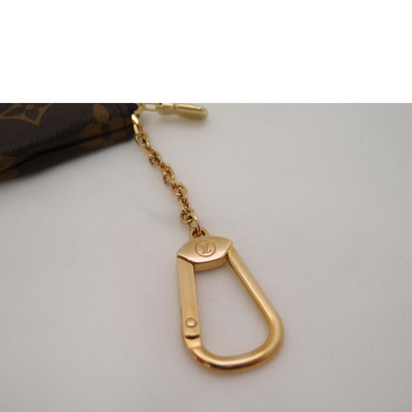 LOUIS VUITTON ルイヴィトン コインケース キーケース 小銭入れ 鍵入れ 茶 ブラウン レディース メンズ/ポシェット・クレ/モノグラム/M62650//CT3***/SAランク/69