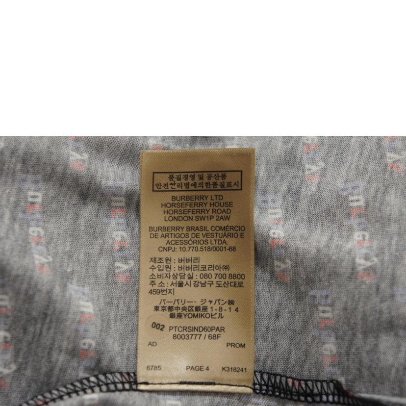 BURBERRY LONDON バーバリーロンドン/ミニロゴTシャツ BLK/BLU/RED//Aランク/94