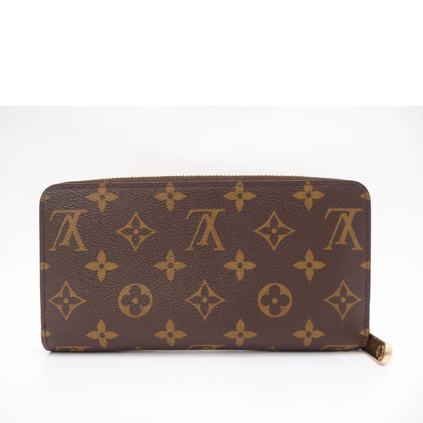 LOUIS VUITTON ルイ・ヴィトン 長財布 ラウンドファスナー ブラウン ワインレッド メンズ レディース/ジッピー・ウォレット/モノグラム/フーシャ/M41895//GI0147/ABランク/69