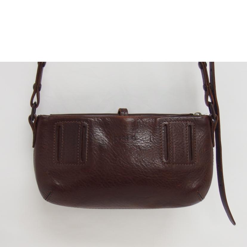 genten ゲンテン ウエストバッグ クラッチバッグ ワンショルダー 肩掛け/トスカ/4WAYショルダーバッグ/ダークブラウン//ABランク/04
