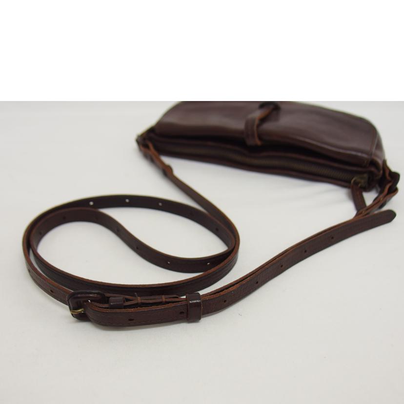 genten ゲンテン ウエストバッグ クラッチバッグ ワンショルダー 肩掛け/トスカ/4WAYショルダーバッグ/ダークブラウン//ABランク/04