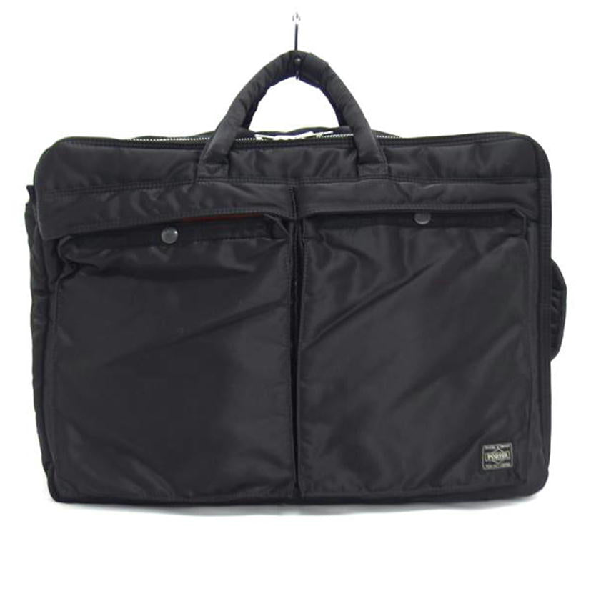 PORTER ポーター ビジネスバッグ ハンドバッグ ショルダーバッグ バックパック/タンカー/3WAYブリーフケース/ブラック/622-76672//Aランク/04