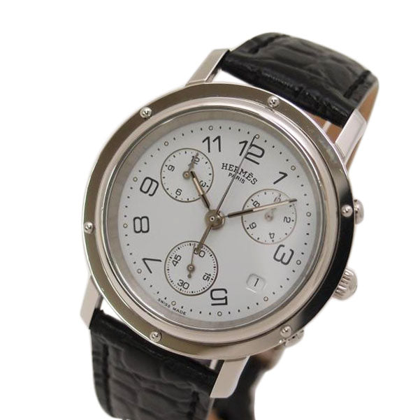 HERMES エルメス/腕時計 クリッパー・クロノグラフ/メンズ/クオーツ/CL1.910/655***/時計/SAランク/69【中古】