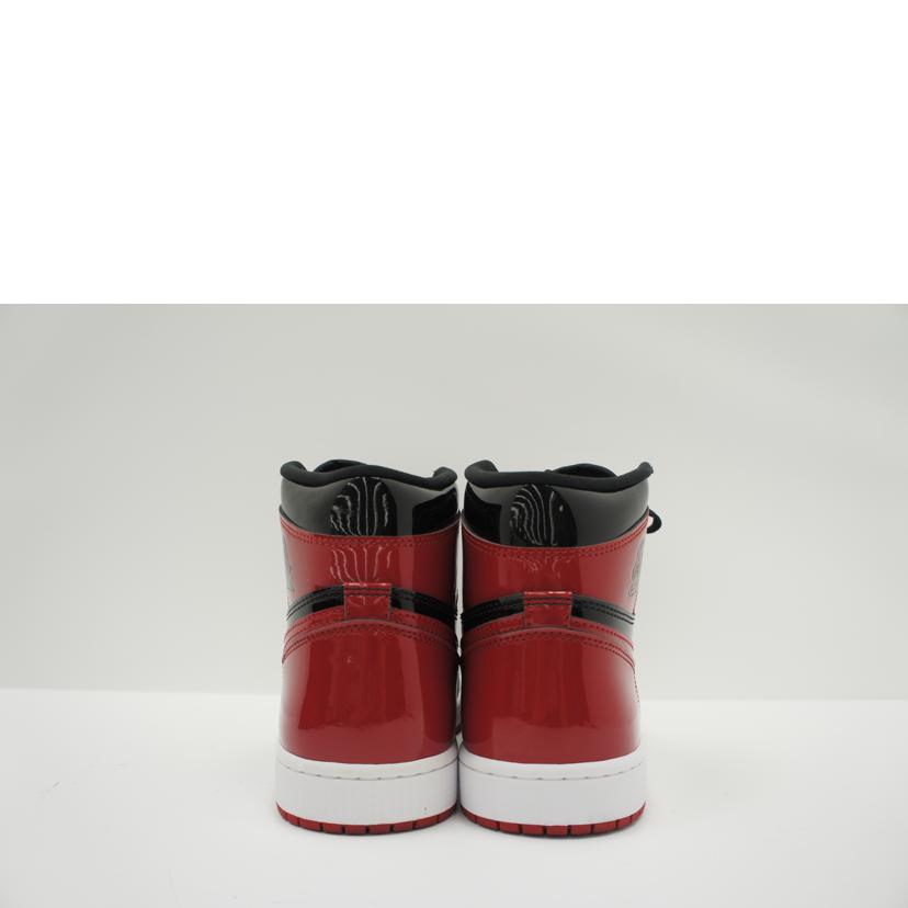 NIKE ナイキ/エアジョーダン1ハイOG/パテントブレッド/555088-063//サイズ:27.5cm/ABランク/75