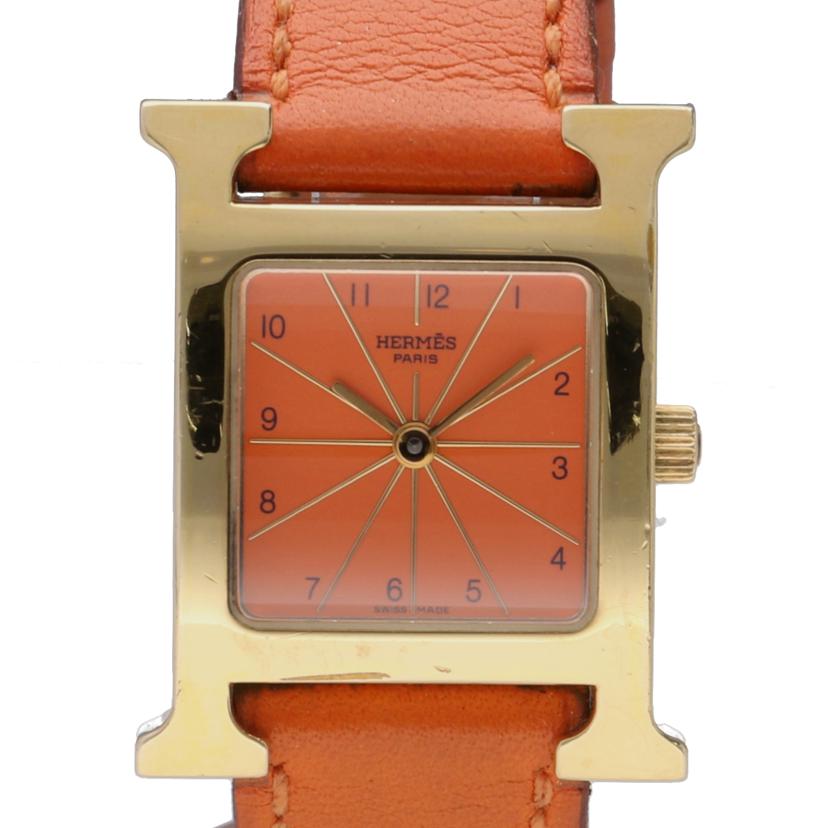 HERMES エルメス/Hウォッチ/レディース/クオーツ/HH1.201//1090298/Bランク/75