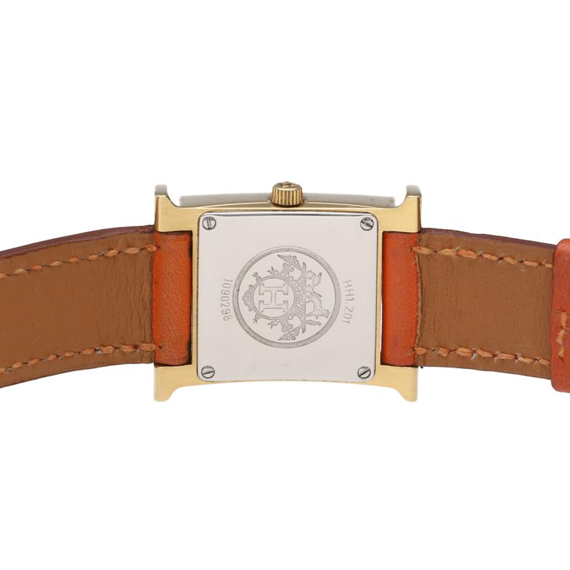 HERMES エルメス/Hウォッチ/レディース/クオーツ/HH1.201//1090298/Bランク/75