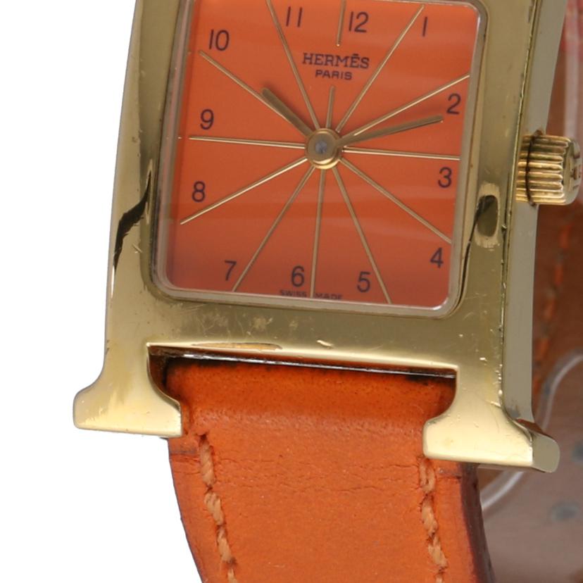 HERMES エルメス/Hウォッチ/レディース/クオーツ/HH1.201//1090298/Bランク/75