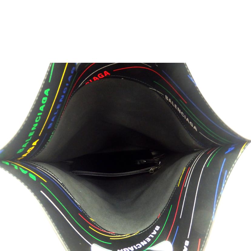 BALENCIAGA バレンシアガ/プラスチックバッグショッパーS/クラッチバッグ/541908//1060X.0022/Aランク/75