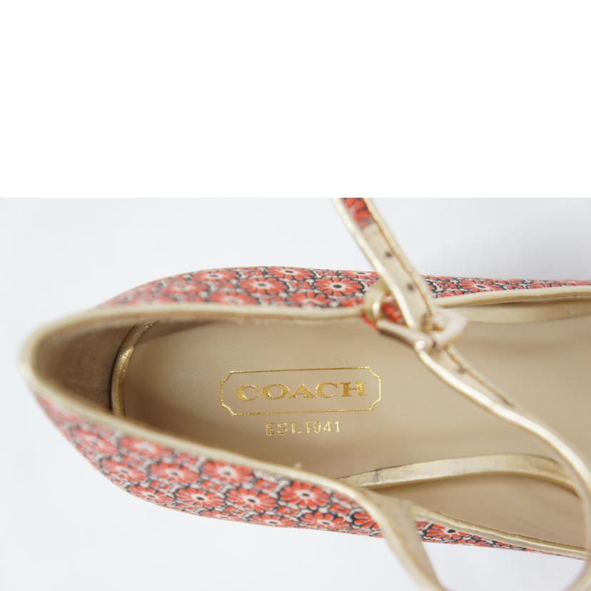 COACH コーチ/パンプス/37M/Q2041//A38**/Bランク/05