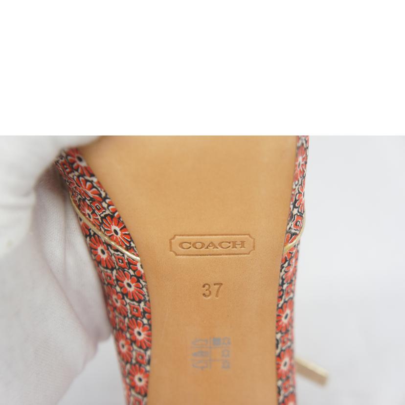 COACH コーチ/パンプス/37M/Q2041//A38**/Bランク/05