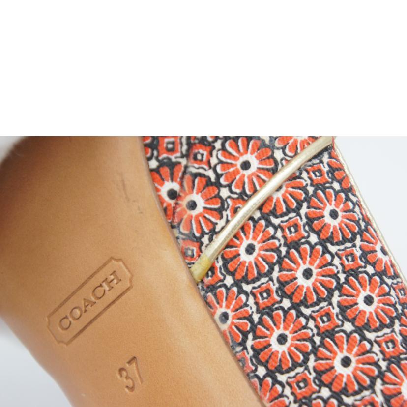 COACH コーチ/パンプス/37M/Q2041//A38**/Bランク/05