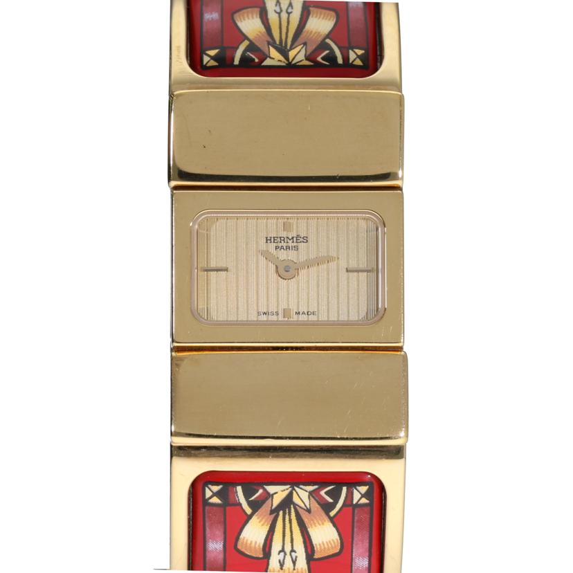HERMES エルメス/ロケ・バングルウォッチ/レディース/クオーツ/LO1.201//1106999/ABランク/75