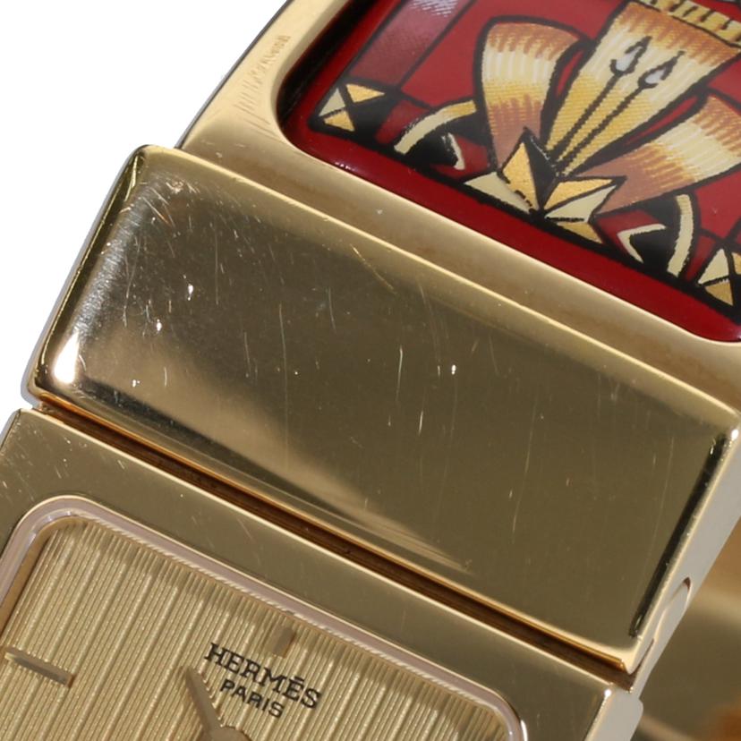 HERMES エルメス/ロケ・バングルウォッチ/レディース/クオーツ/LO1.201//1106999/ABランク/75