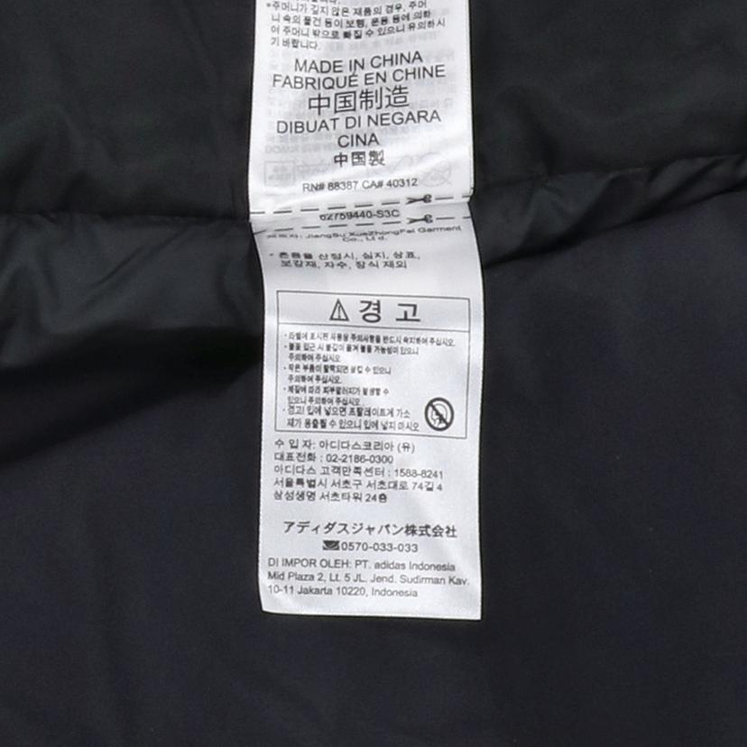 adidas アディダス/HELIONICフーデッドダウンジャケット BLK/TF674//SAランク/78