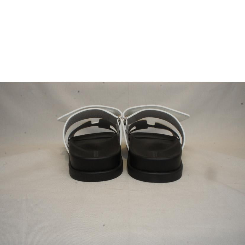 HERMES エルメス/シプレHサンダル/ホワイトブラック//Sランク/92