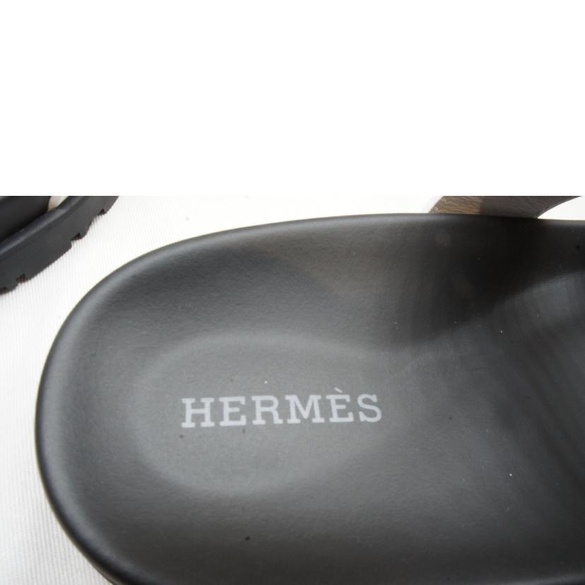 HERMES エルメス/シプレHサンダル/ホワイトブラック//Sランク/92