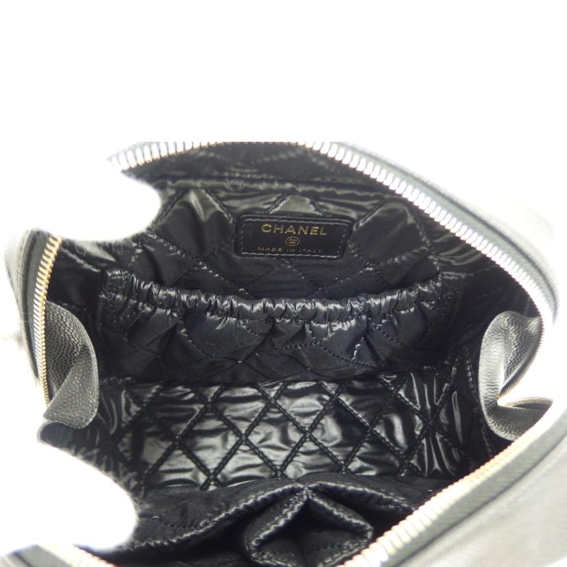 CHANEL シャネル/マトラッセ/ココマークキャビアポーチ/A80910//27018958/Aランク/82
