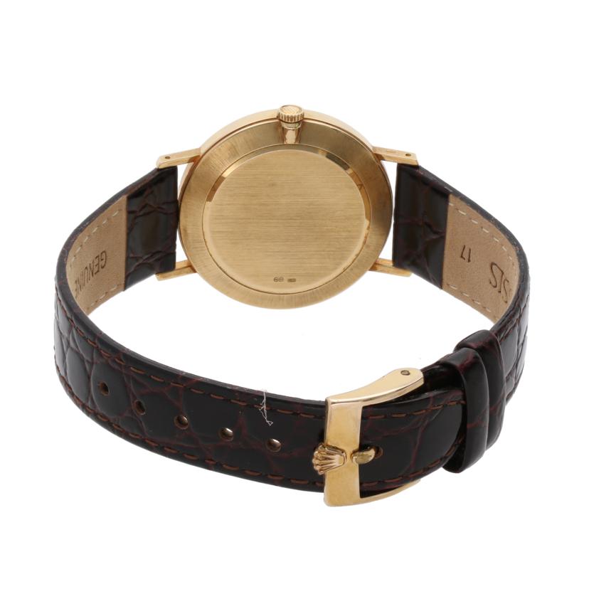 ROLEX ロレックス/チェリーニK18YG/手巻き/社外ベルト/4112//4281080/Bランク/75