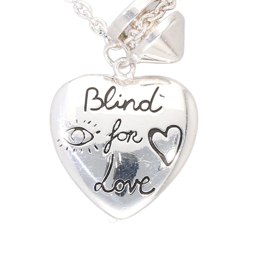 GUCCI グッチ/Blind for Love/SVネックレス//Bランク/75