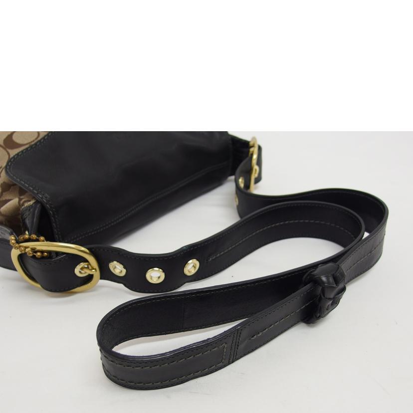 COACH コーチ/シグネチャー/フラップショルダーバッグ/11436//F0771/Aランク/04