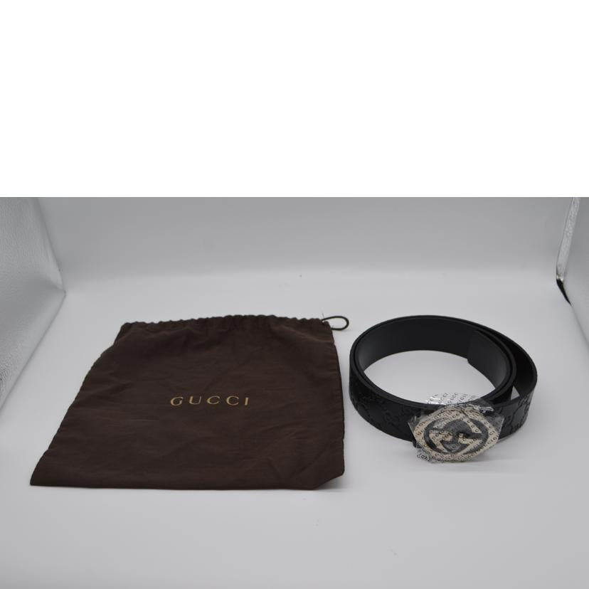 GUCCI グッチ/グッチシマレザーメンズベルト/100/182320//520****/Sランク/89