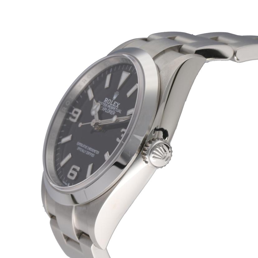 ROLEX ロレックス ROLEX エクスプローラー1 腕時計 2022年新ギャラ ランダムシリアル ステンレス メンズ 自動巻き/エクスプローラー1/ランダム番/124270//97Q*****/SAランク/37