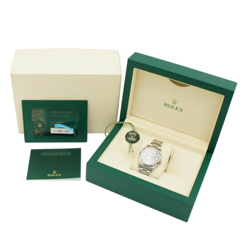 ROLEX ロレックス ROLEX エクスプローラー1 腕時計 2022年新ギャラ ランダムシリアル ステンレス メンズ 自動巻き/エクスプローラー1/ランダム番/124270//97Q*****/SAランク/37