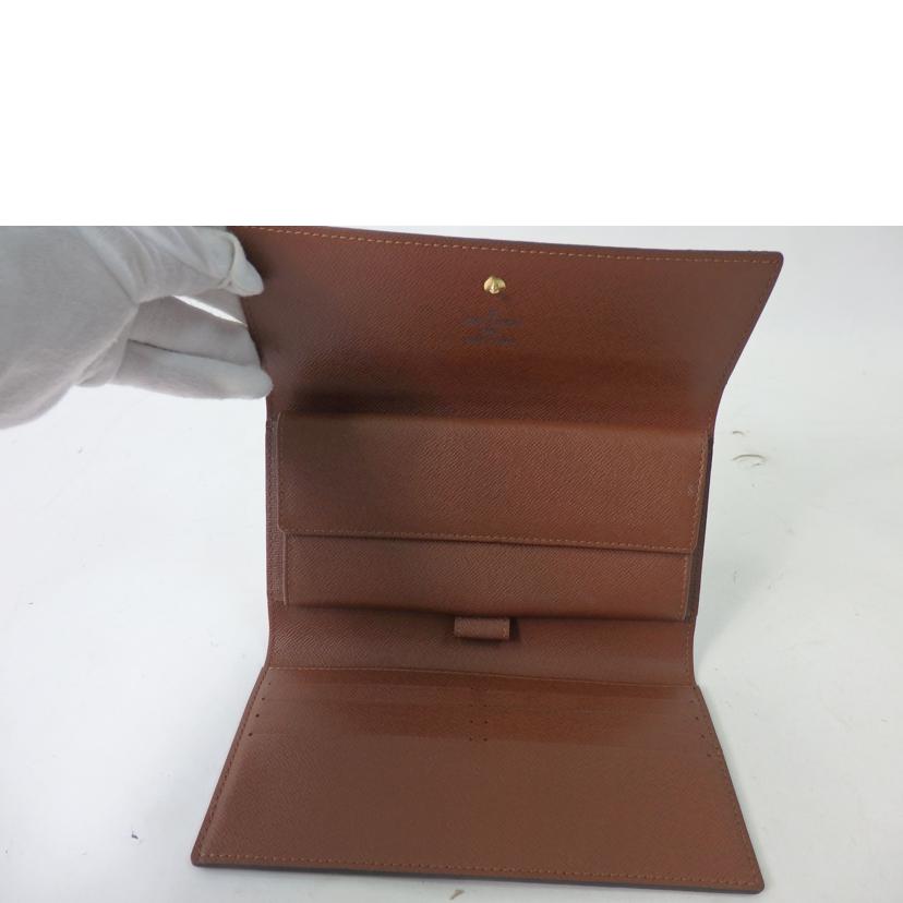 LV ルイヴィトン/ポルトフォイユ・インターナショナル/モノグラム/M61217//TH0***/Aランク/84