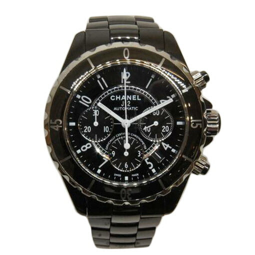 CHANEL シャネル/J12ブラック・クロノグラフ/メンズ/自動巻き/H0940//P.R********/Aランク/92