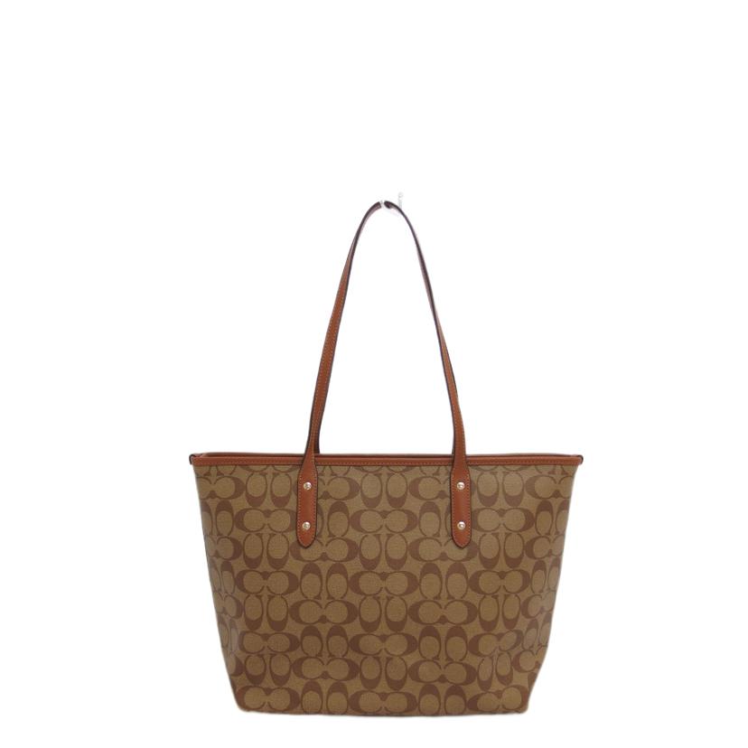 COACH コーチ/シグネチャー/トートバッグ/ブラウン/F36876//K1577/Aランク/04