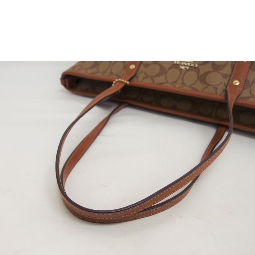 COACH コーチ/シグネチャー/トートバッグ/ブラウン/F36876//K1577/Aランク/04