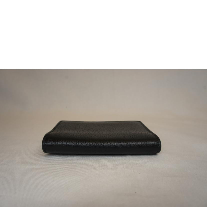 GUCCI グッチ/GGマーモントレザーカードケースブラック/428737//114*/Aランク/92