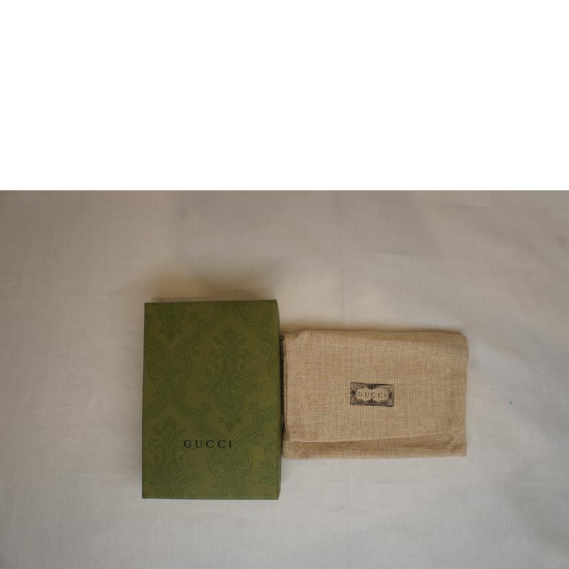 GUCCI グッチ/GGマーモントレザーカードケースブラック/428737//114*/Aランク/92