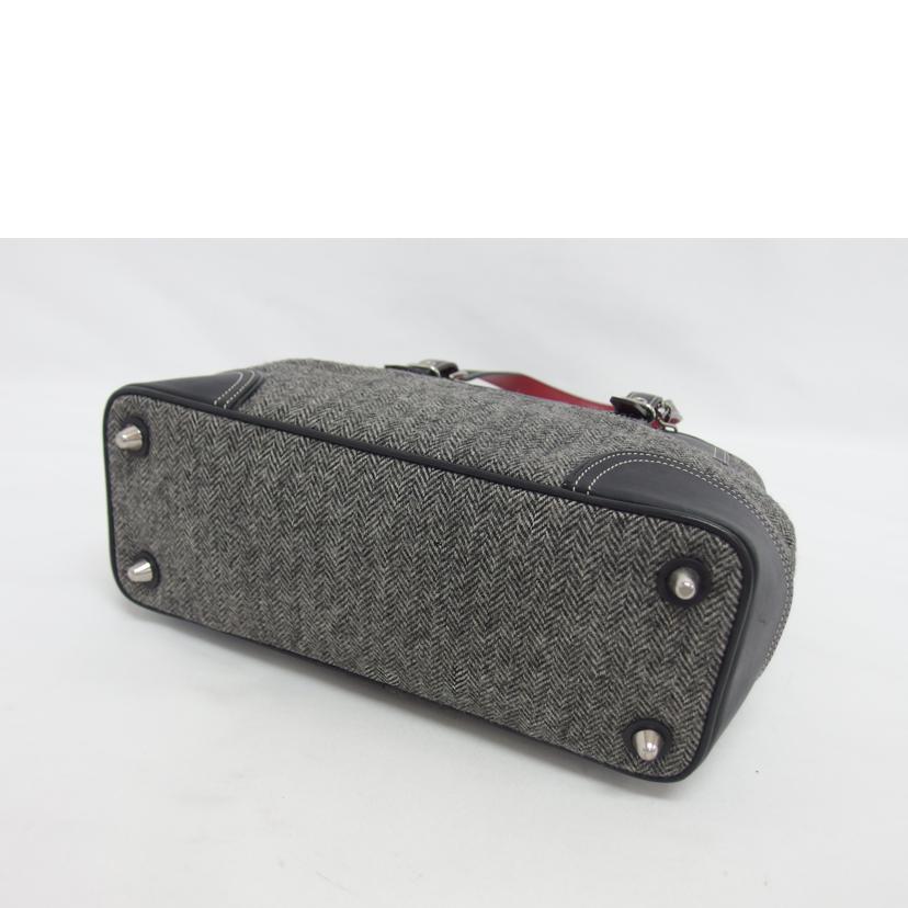 COACH コーチ/ツイード/レザートートバッグ/1408//G04J/ABランク/04