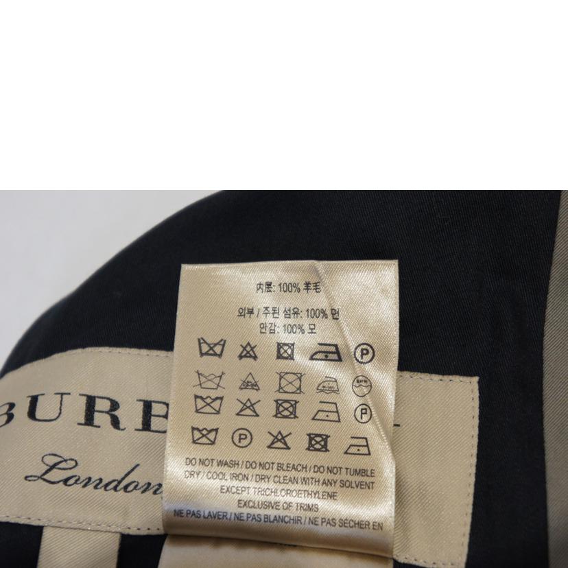 BURBERRY LONDON バーバリーロンドン/リバーシブル コットンギャバジン&ウールカーコート BEG/GRY//SAランク/94