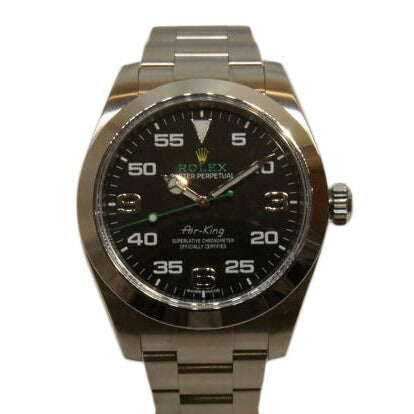 ROLEX ロレックス 腕時計 ランダムシリアル ギャラ2017年日付 新品仕上済 ステンレス 自動巻き メンズ/エアキング/ランダム番/116900//X47*****/Aランク/92