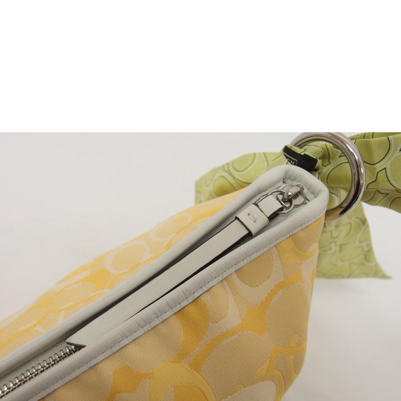 COACH コーチ/シグネチャーワンショルダーバッグ/イエロー/F13120//K0893/ABランク/04