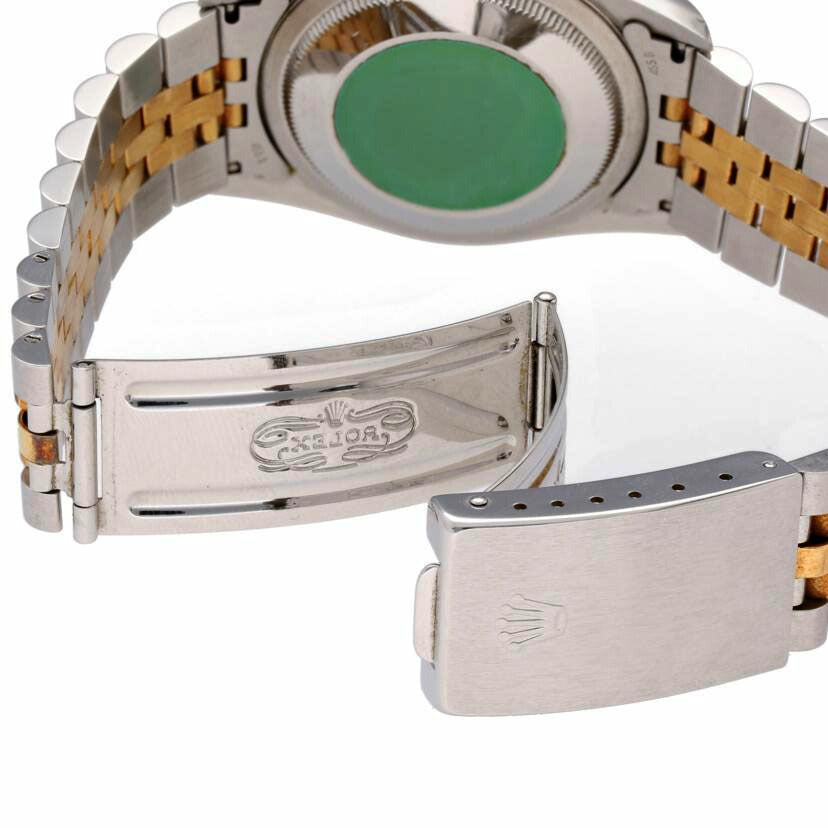 ROLEX ロレックス 1994年頃製造 コンビ/デイトジャスト・シャンパンローマン/SS×YG/W番/16233//W415406(1994)/ABランク/75