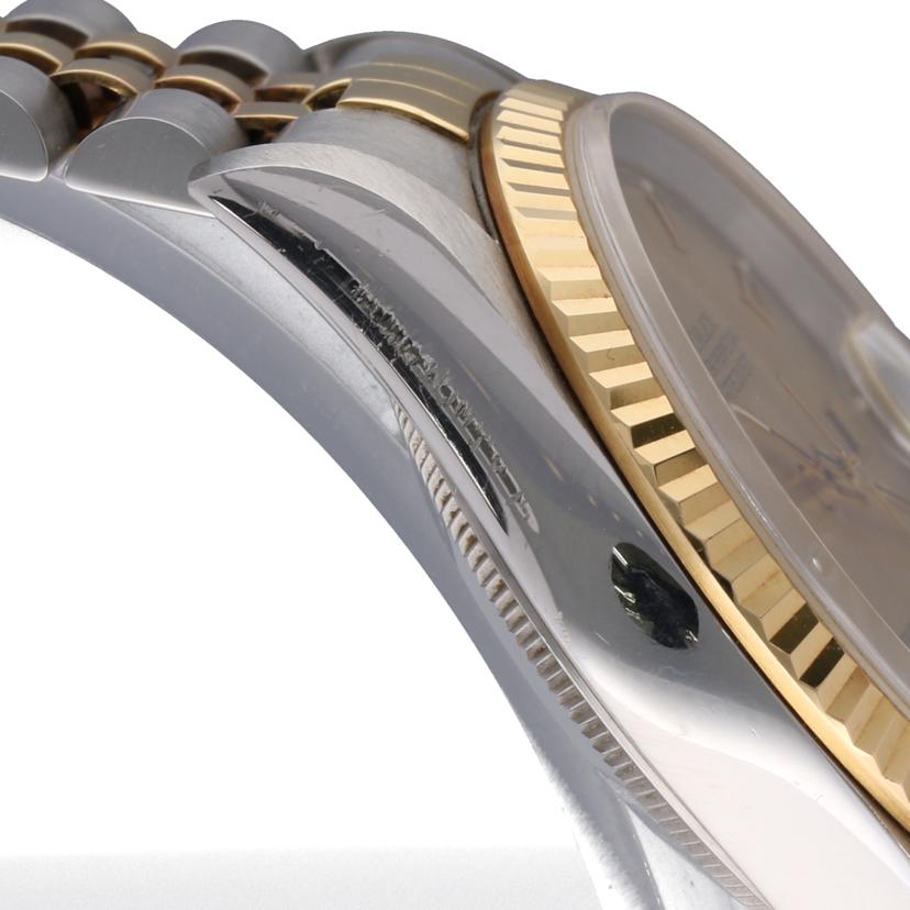 ROLEX ロレックス 1994年頃製造 コンビ/デイトジャスト・シャンパンローマン/SS×YG/W番/16233//W415406(1994)/ABランク/75