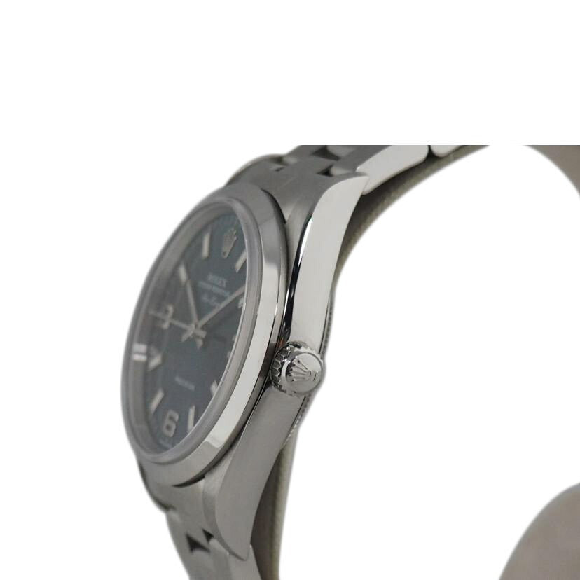 ROLEX ロレックス 腕時計 2003年頃製造 オーバーホール済 新品仕上済 ステンレス ボーイズ/エアキング・ネイビー/F番/14000M//F20**********/SAランク/79