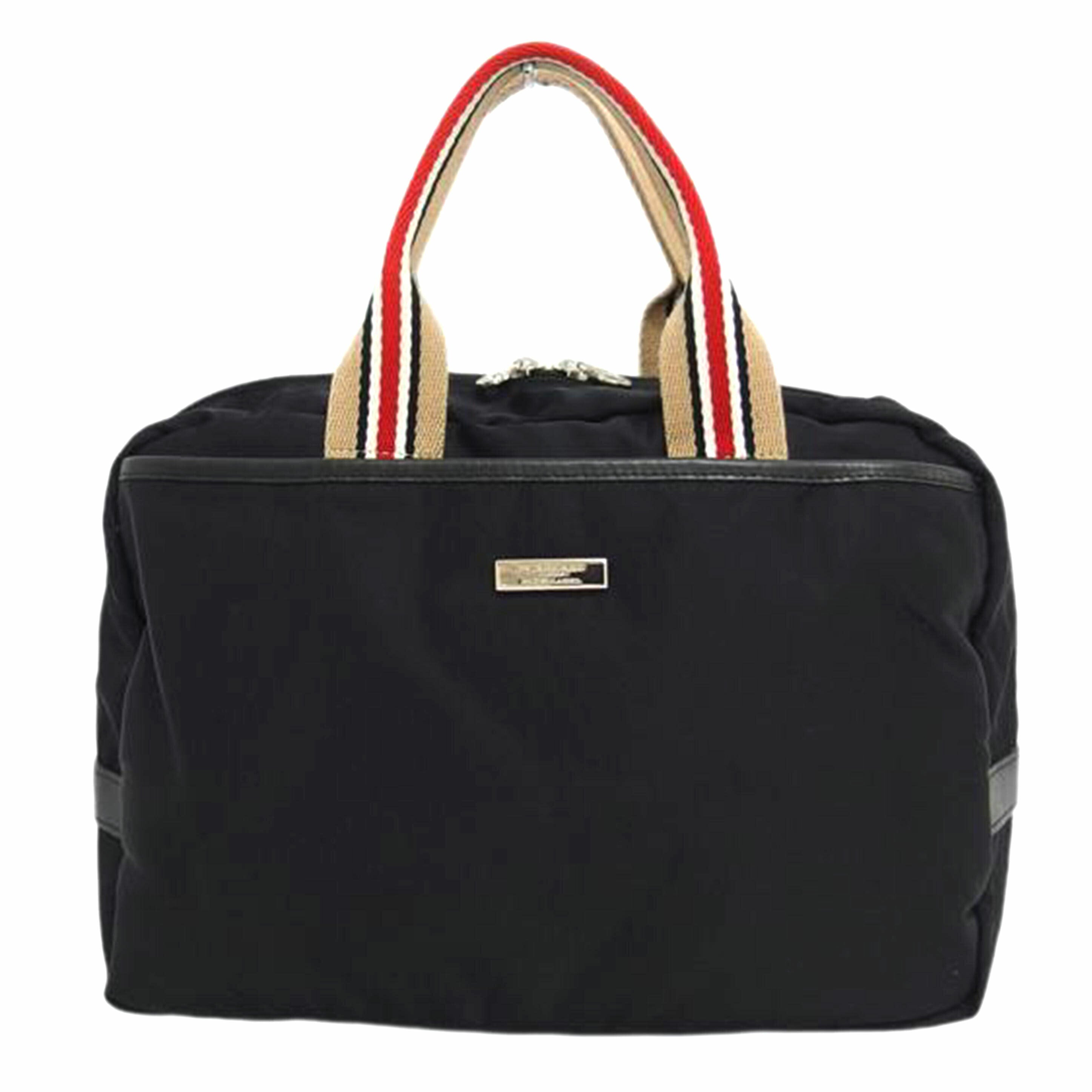 BURBERRY バーバリー/BLUE LABELナイロンハンドバッグ/ブラック//Aランク/04