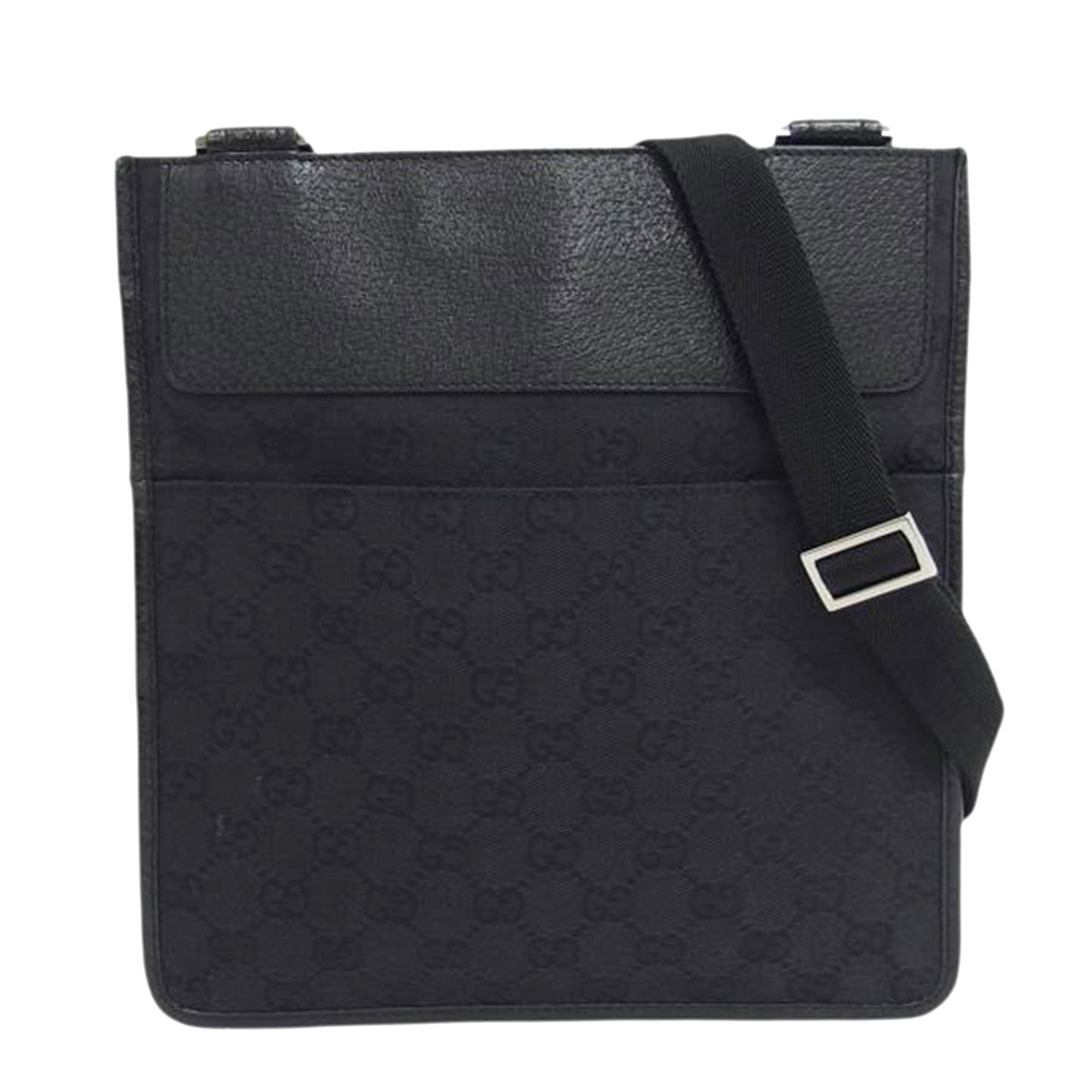 GUCCI グッチ/GGキャンバス/ショルダーバッグ/ブラック/27639//200047/Aランク/04