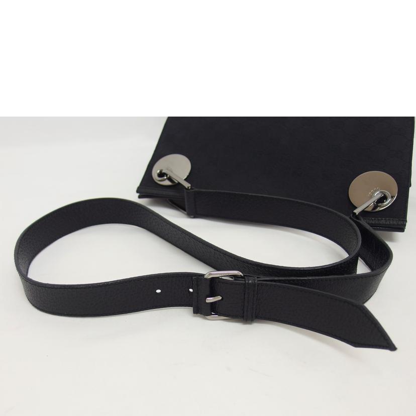 GUCCI グッチ/GGキャンバス/ショルダーバッグ/ブラック/120841//467891/Aランク/04