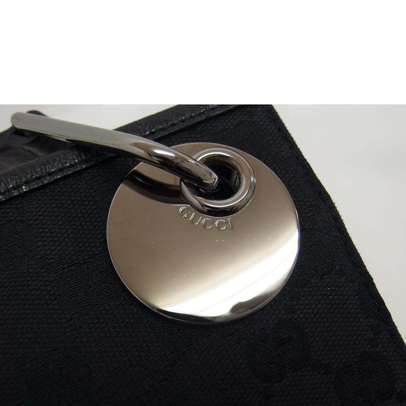 GUCCI グッチ/GGキャンバス/ショルダーバッグ/ブラック/120841//467891/Aランク/04