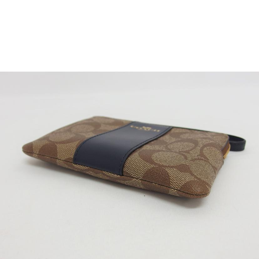 COACH コーチ/シグネチャーリストレット/ポーチ/58035//M1948/Aランク/04