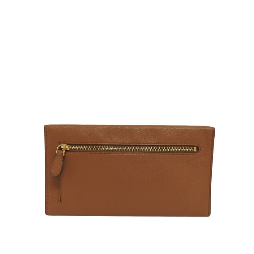 PRADA プラダ/エンベロップ二つ折り長財布/キャメル/1MF175//236/ABランク/04