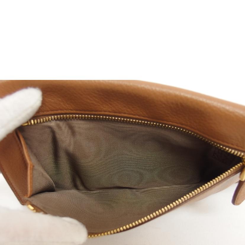 PRADA プラダ/エンベロップ二つ折り長財布/キャメル/1MF175//236/ABランク/04