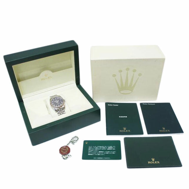 ROLEX ロレックス/デイトジャスト・10P新ダイヤ/ブラック/V番/116234G//V552352(2009)/Aランク/93