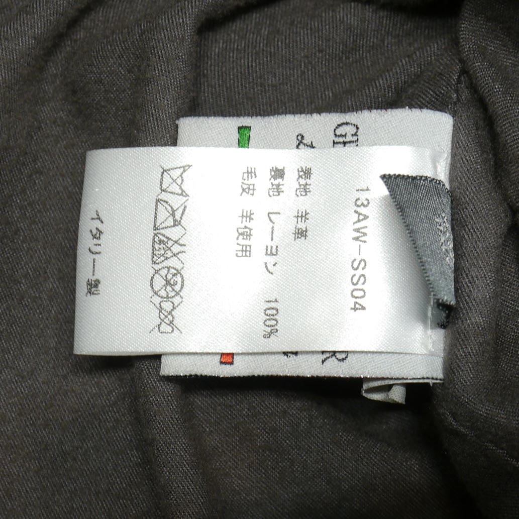 salvatore santoro(サルバトーレサントロ)/羊皮ジャケット/SS/Bランク/51