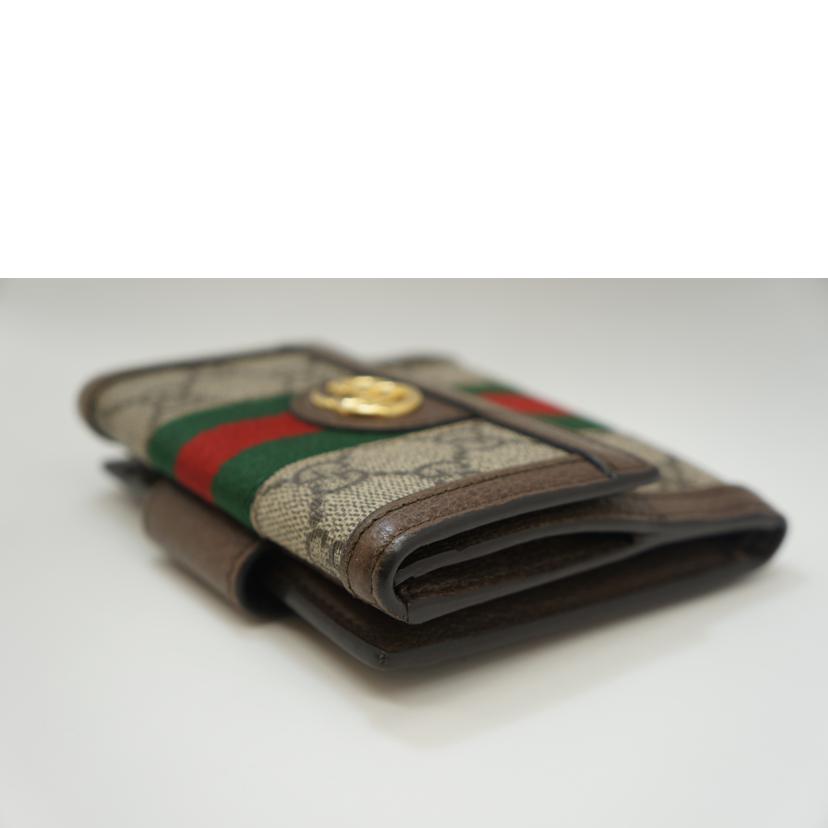 GUCCI グッチ/オフディア/GGフレンチフラップウォレット/523173//2149/ABランク/09